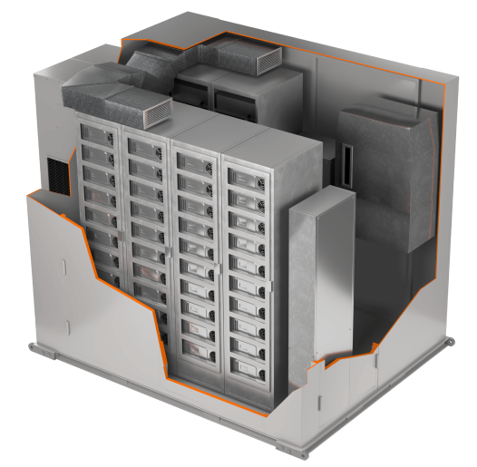 Inside of a Generac Battery Energy Storage System