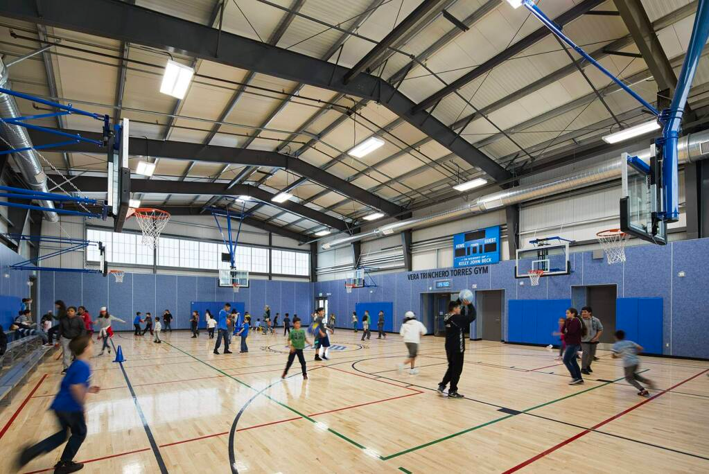 Boys and Girls Club Basketball Court