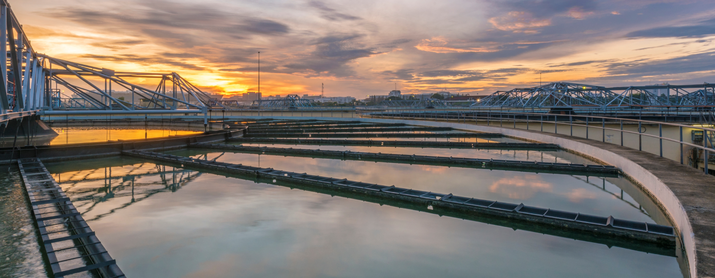 An image of a water treatment facility.