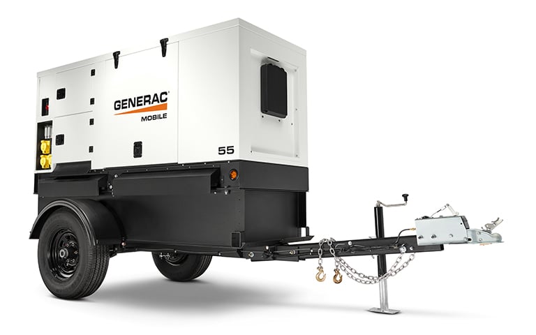 Mobile Diesel Generator | 44 Kilowatt (kW) Prime Output MMG55DF4 product image
