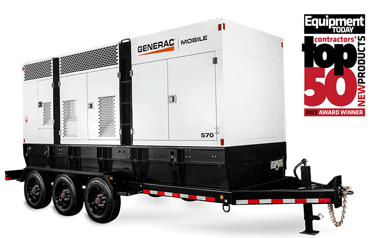 Mobile Diesel Generator | 570 Kilo volt-Ampere (kVA) Prime Output_MDE570 product image