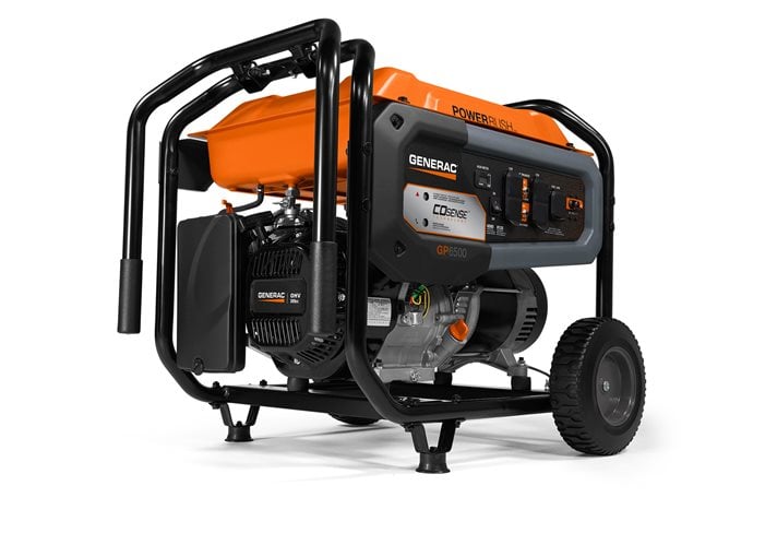 Portable Generator 6500W Electric Start with COsense 49T/CSA MODEL #7713 product image