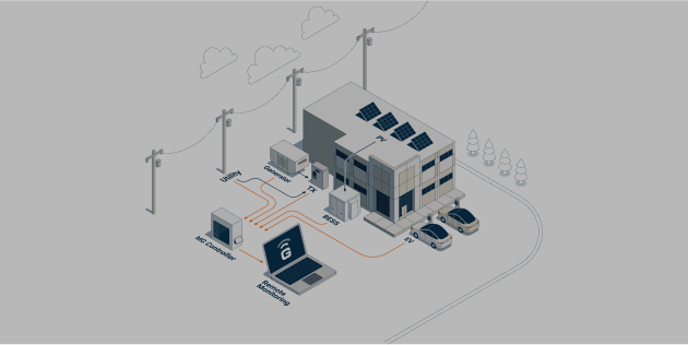 An image of a microgrid